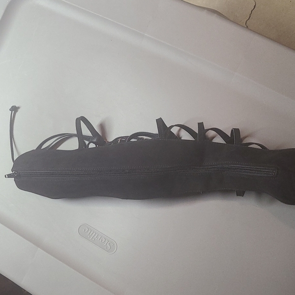 Black lace up boot - Picture 4 of 5